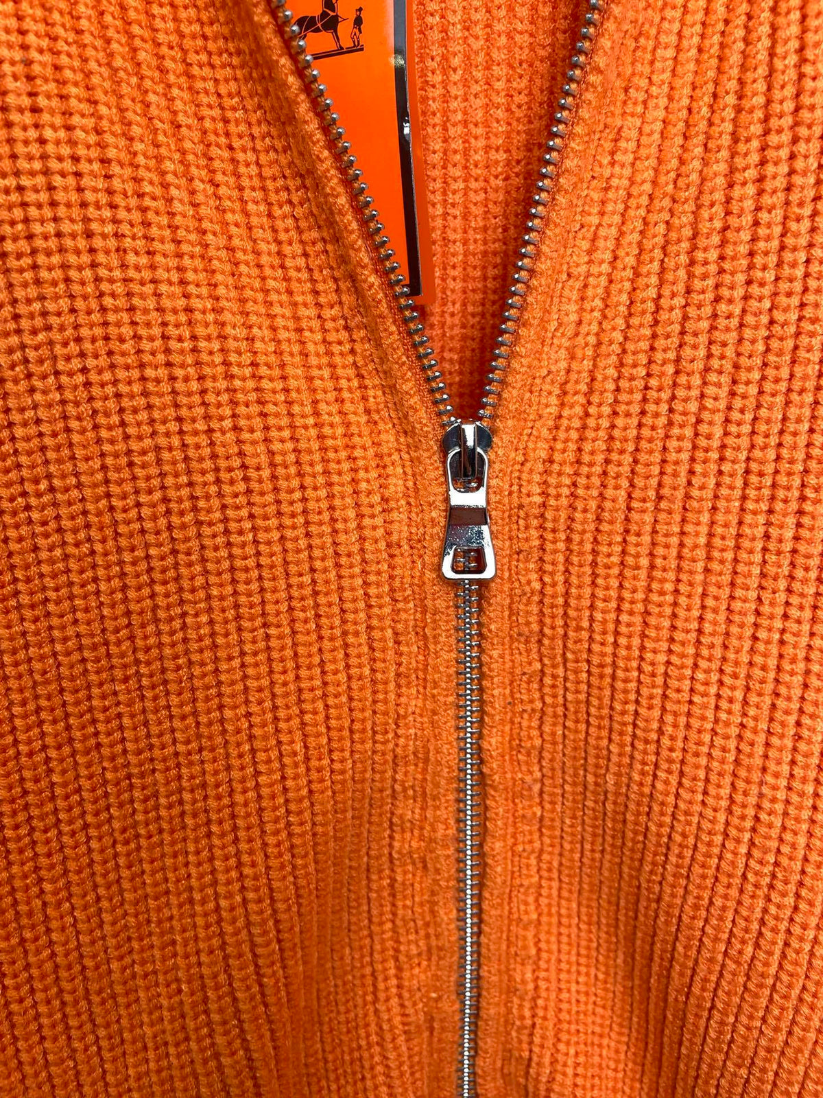 FULL ZIP KNIT JACKET WITH FRONT POCKETS