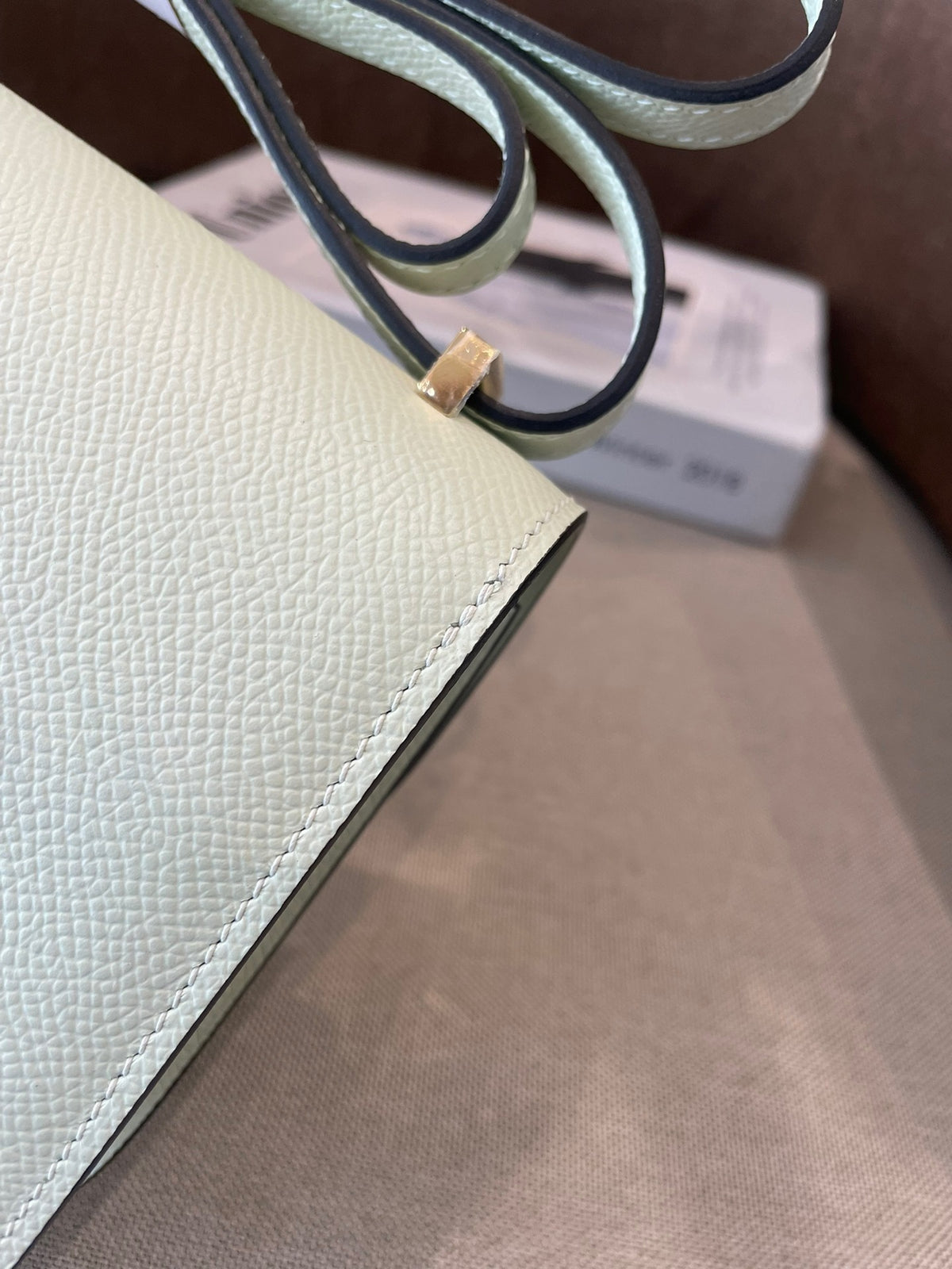 MINT GREEN STRUCTURED CROSSBODY BAG