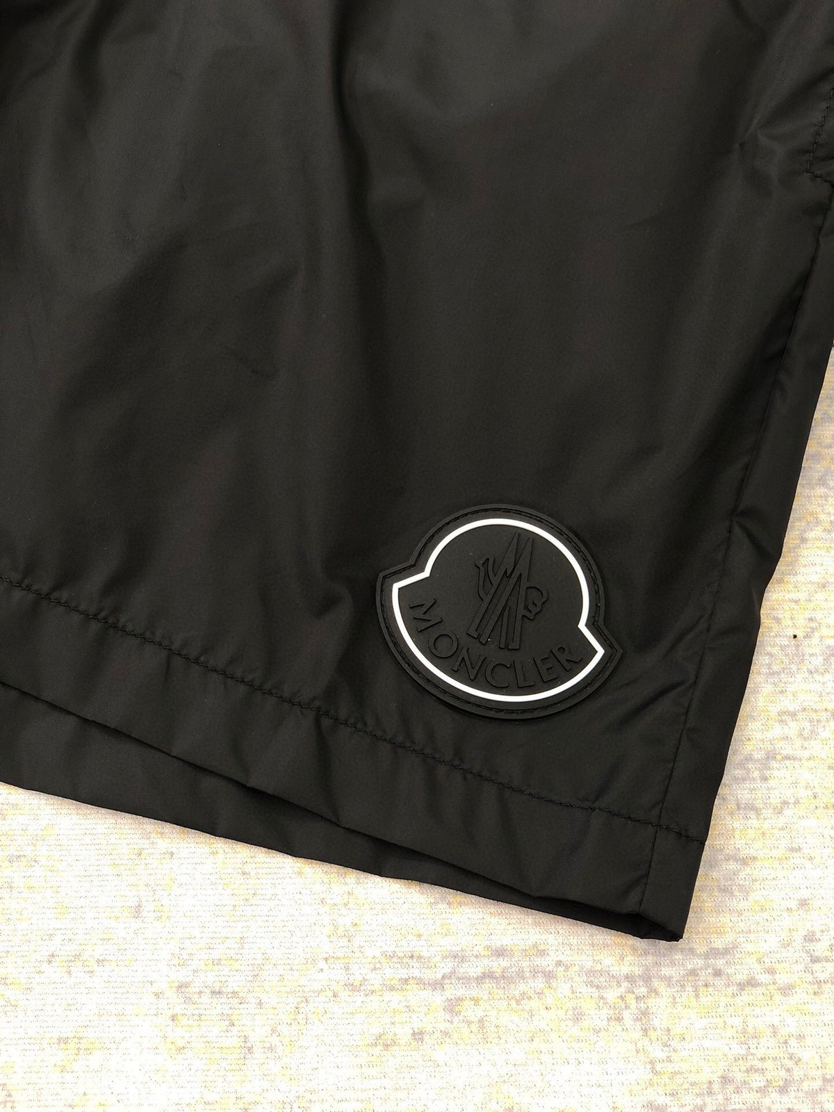 SPORT LOGO SWIM SHORTS – BLACK