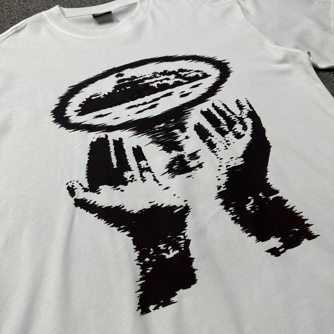 ABSTRACT GRAPHIC PRINT T-SHIRT