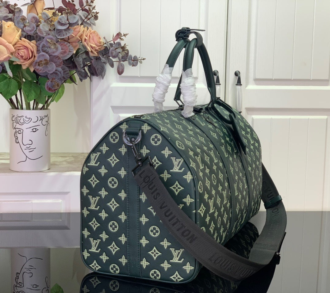 MONOGRAM TRAVEL DUFFLE BAG