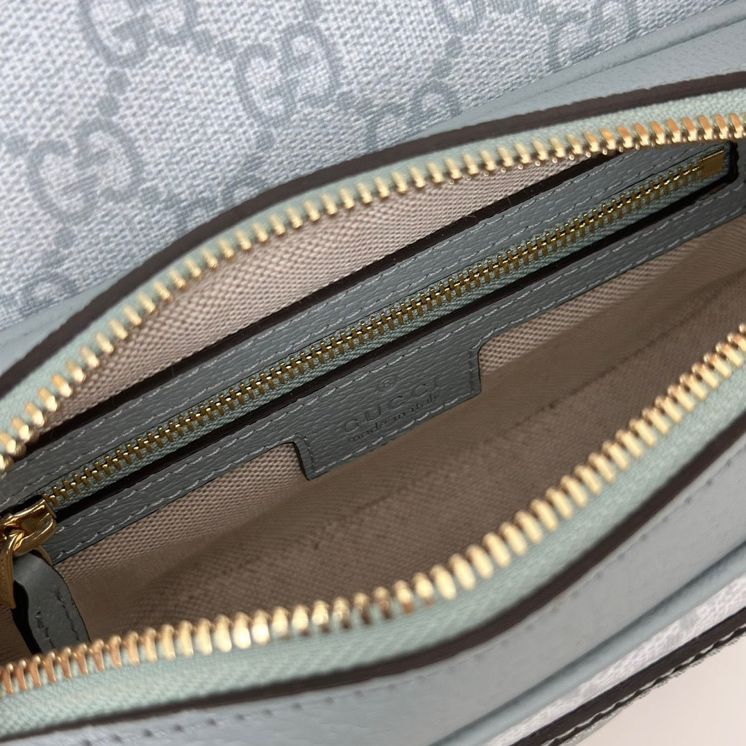 CLASSIC MONOGRAM STRIPE CROSSBODY BAG