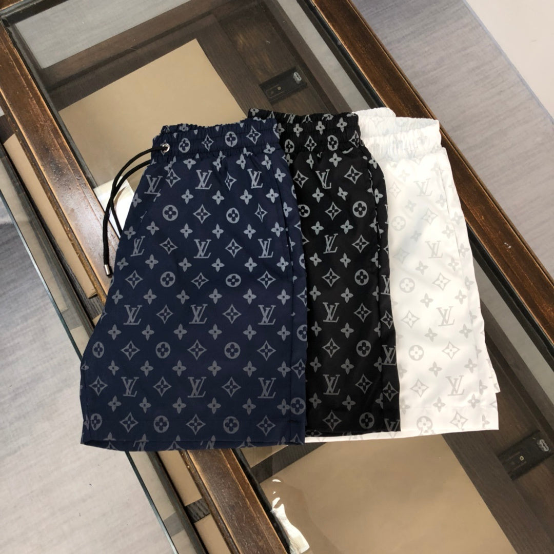 MONOGRAM PRINT SWIM SHORTS – MULTICOLOR