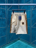 COLOR-BLOCK UTILITY SHORTS