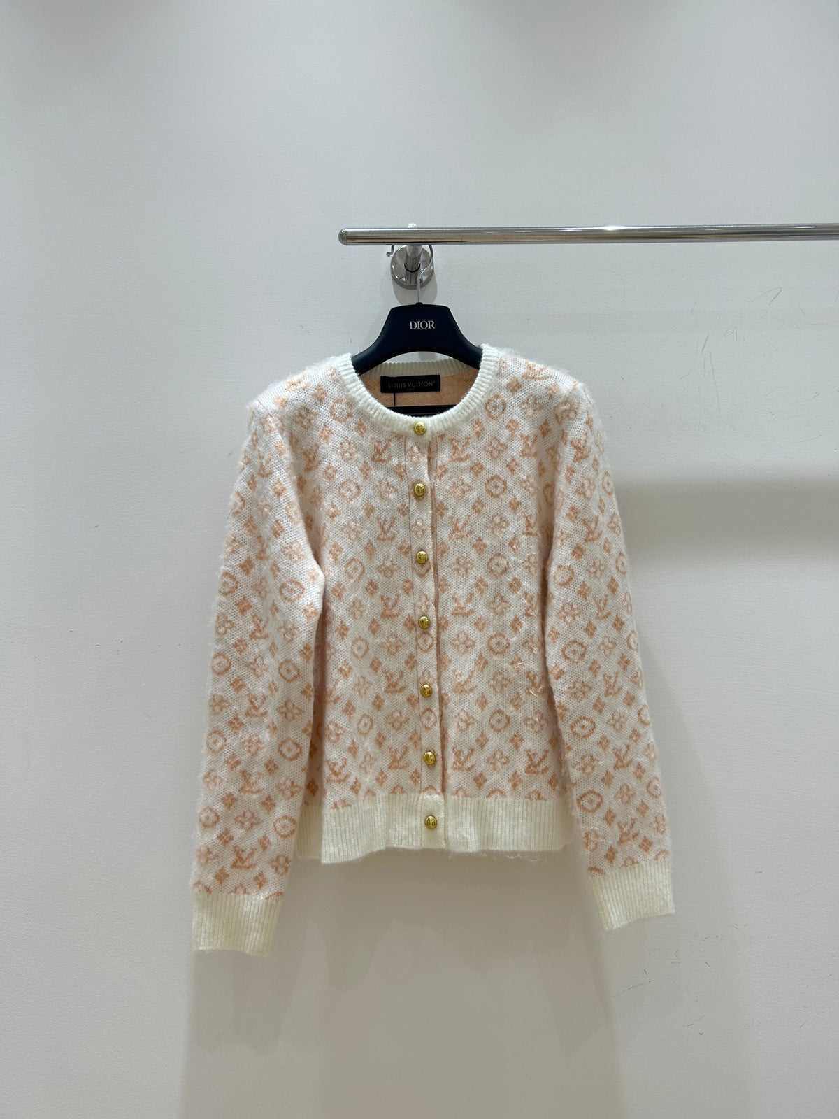 SOFT PATTERNED KNIT CARDIGAN
