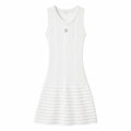 RIBBED KNIT DRESS