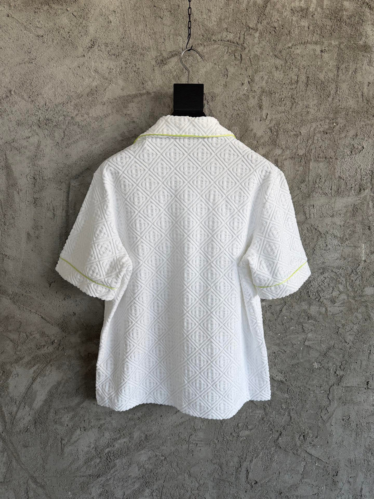 TEXTURED SHORT-SLEEVE SHIRT & SHORTS SET